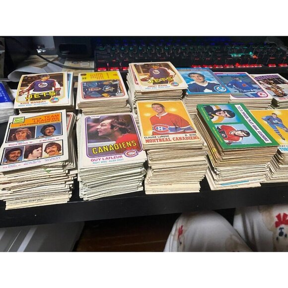 Vintage 1970s Opc Hockey Card Lot O-Pee-Chee NHL GOOD CONDITION 1000+ CARDS - Picture 7 of 16